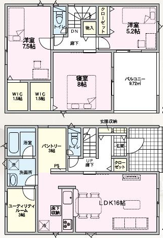 【新築戸建】かほく市大崎　第4-⑨号棟